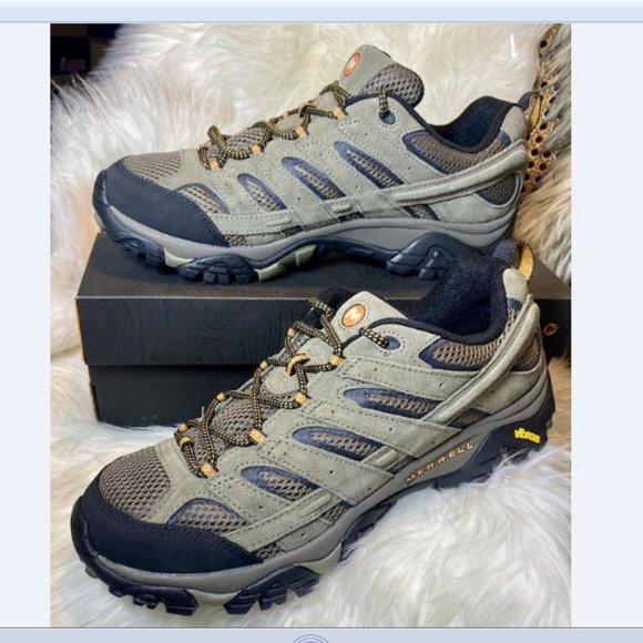 Merrell J06011 Men's Moab 2 Vent Hiking Shoe Walnut 9 New Fast Shipping - Picture 2 of 8